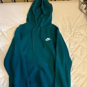Teal Nike Hoodie, Size Small